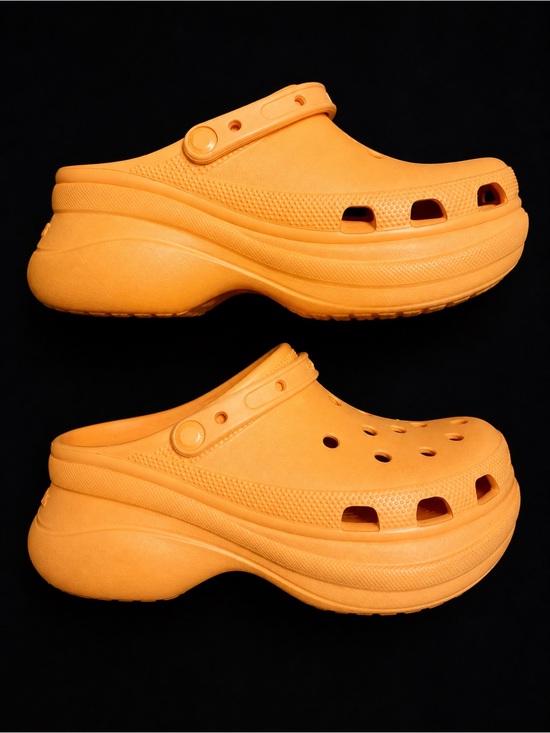 CROCS Shoes - CROCS Classic-Style Clog in Vibrant Orange